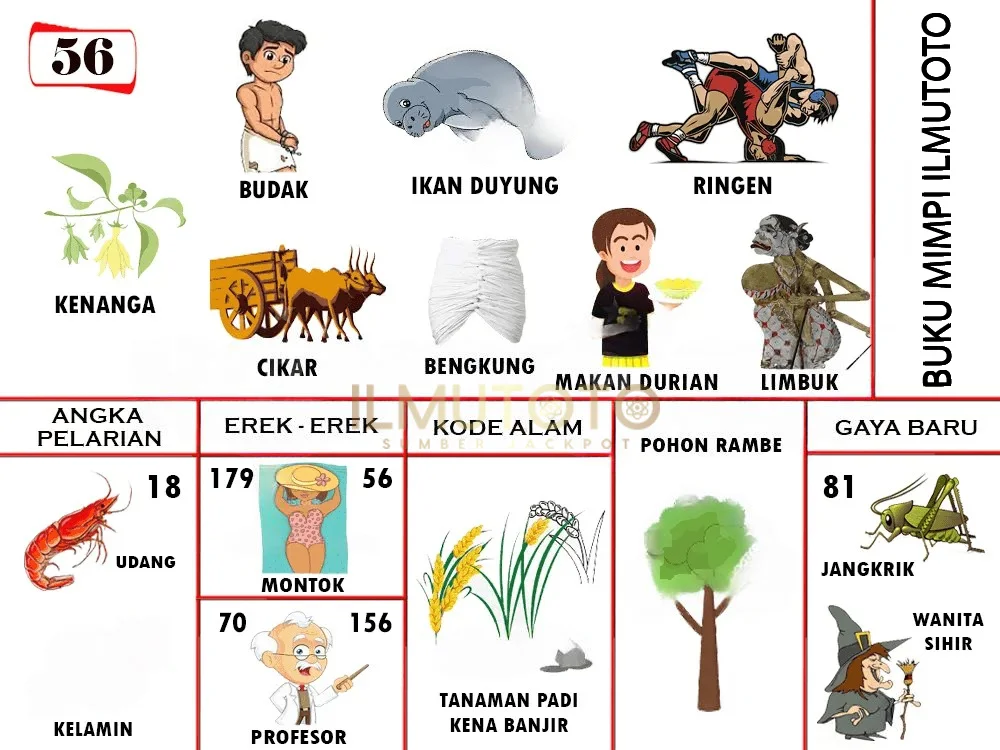 buku mimpi erek erek togel 56